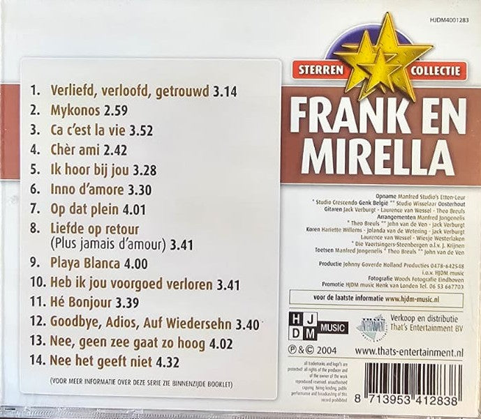 AfbeeldingvanWhatsAppop2025-08-14om09.55.06_c5128e9b.jpg Frank En Mirella - Gouden Successen Vol.2 (CD) - Afbeelding 2