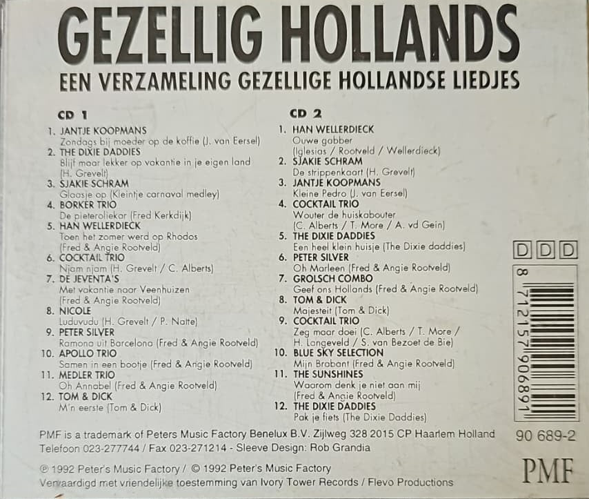 AfbeeldingvanWhatsAppop2025-08-14om10.07.57_a28d51ca.jpg Various - Gezellig Hollands (CD) - Afbeelding 2