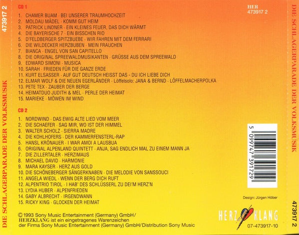 NDItMjc2Ny5qcGVn.jpg Schlagerparade der Volksmusik (CD) - Afbeelding 2