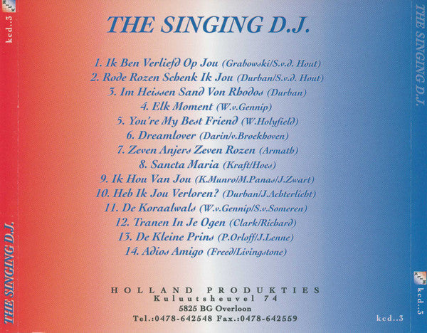 R-10648387-1501639238-3108_e9f52e22-0e52-4a6a-a6b8-e324c26c5e4b.jpg Singing D.J. - The Singing D.J. (CD) - Afbeelding 2