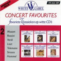 Wolfgang Amadeus Mozart - Concert Favourites. Favoriete Klassieken Op Witte Cd's. Deel *. (CD)