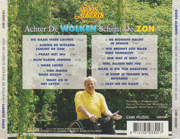 R-12126280-1723743573-8729.jpg Koos Alberts - Achter De Wolken Schijnt De Zon (CD) - Afbeelding 2