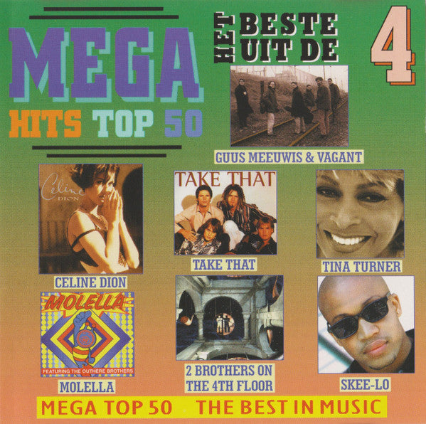 R-12589944-1538173229-3817.jpg Various - Het Beste Uit De Mega Hits Top 50 Van 1996 Volume 4 (CD)
