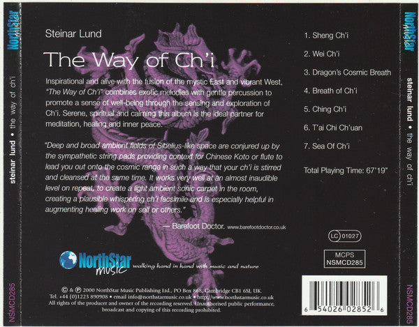R-12699336-1540315729-9651.jpg Steinar Lund - The Way Of Ch'i (CD) - Afbeelding 2