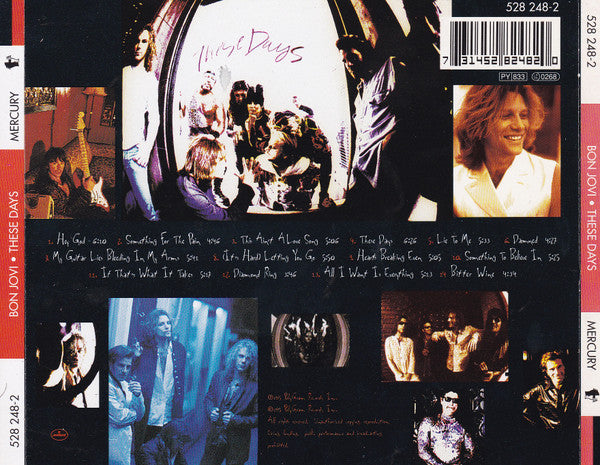 R-12854608-1543240388-3671.jpg Bon Jovi - These Days (CD) - Afbeelding 2