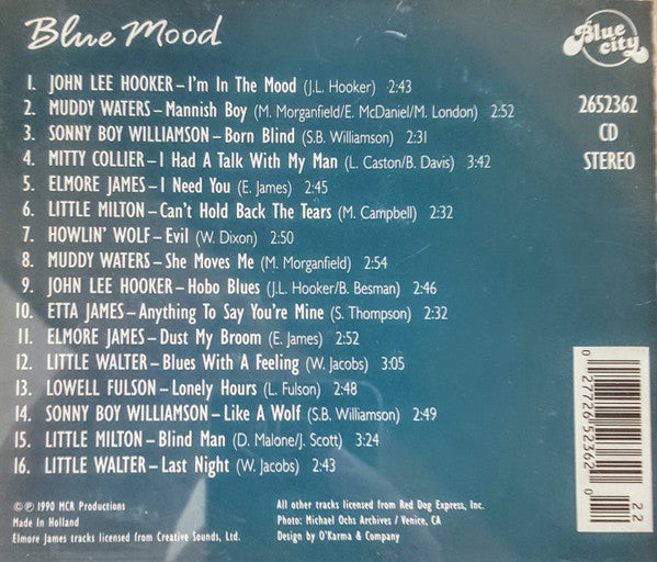 R-13145013-1548856075-9784.jpg Various - Blue Mood - Great Blues Performers (CD) - Afbeelding 2