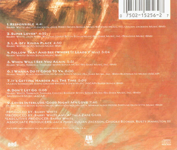 R-1336518-1210779191.jpg Barry White - The Man Is Back! (CD) - Afbeelding 2