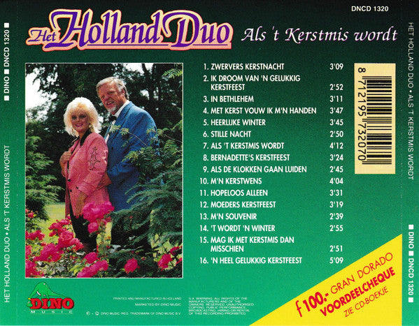 R-14595011-1577816952-9550.jpg Holland Duo - Als 'T Kerstmis Wordt (CD) - Afbeelding 2
