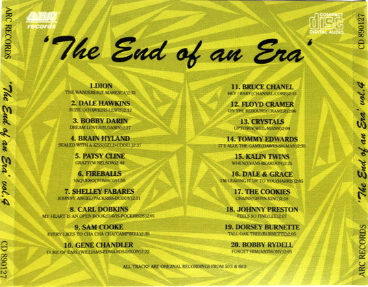 R-15005316-1585405543-1730.jpg Various - 'The End Of An Era' Vol. 4 (CD) - Afbeelding 2