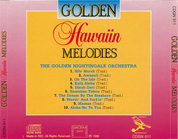 R-1725916-1239437313.jpg Golden Nightingale Orchestra - Golden Hawaiin Melodies (CD) - Afbeelding 2