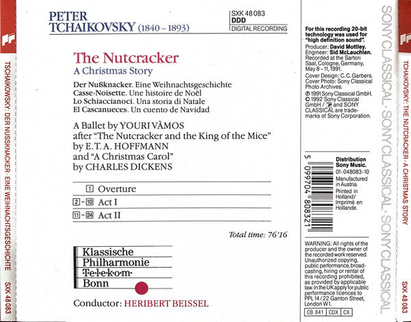 R-18946552-1622383978-4161.jpg Pyotr Ilyich Tchaikovsky - El Cascanueces Un Cuento De Navidad (CD) - Afbeelding 2