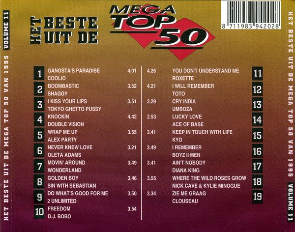 R-1963662-1533576939-7682.jpg Various - Het Beste Uit De Mega Top 50 Van Volume 1995 (CD) - Afbeelding 2