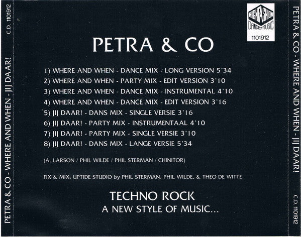 R-214254-1444500509-6026.jpg Petra & Co - Where And When / Jij Daar! (CD) - Afbeelding 2