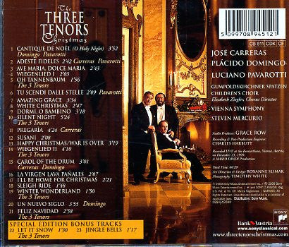 R-2151498-1266794477.jpg Three Tenors - Christmas (CD) - Afbeelding 2