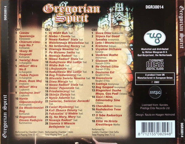 R-24735308-1665049853-2437.jpg Various - Gregorian Spirit (CD) - Afbeelding 2