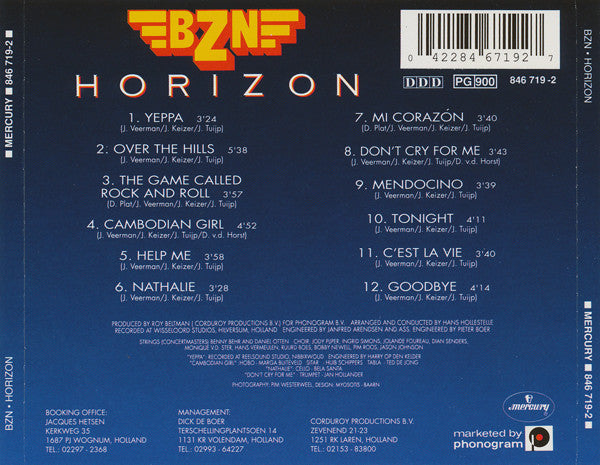 R-24850079-1665997057-3981.jpg BZN - Horizon (CD) - Afbeelding 2
