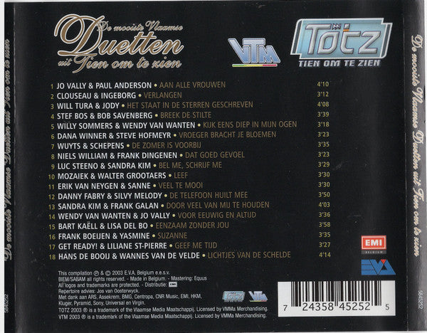 R-2883160-1726251452-6790.jpg Various - De Mooiste Vlaamse Duetten Uit Tien Om Te Zien (CD) - Afbeelding 2