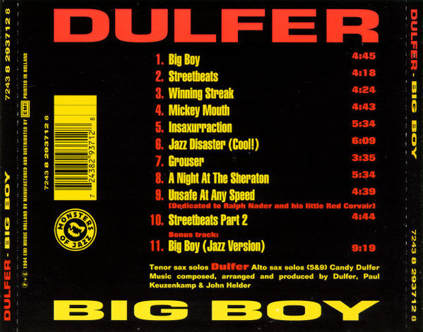 R-3087150-1589358100-4037.jpg Hans Dulfer - Big Boy (CD) - Afbeelding 2