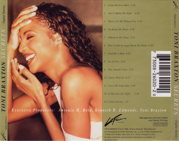 R-3225096-1621126470-6622.jpg Toni Braxton - Secrets (CD) - Afbeelding 2