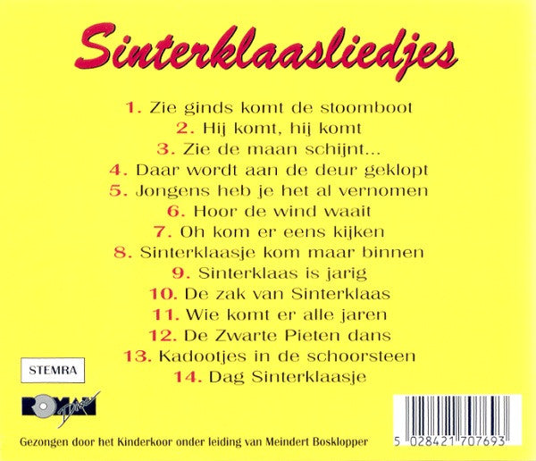 R-3429711-1358812498-2602.jpg Fries Jeugdkoor o.l.v. Meindert Bosklopper - Sinterklaasliedjes (CD) - Afbeelding 2