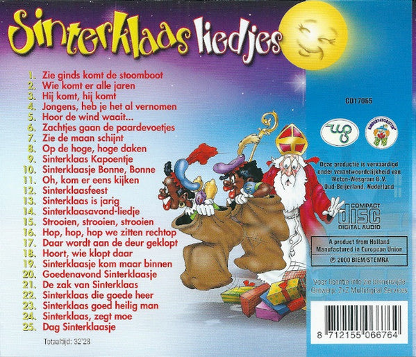 R-3935653-1435499192-6492.jpg Gouden Nachtegaaltjes - Sinterklaasliedjes (CD) - Afbeelding 2