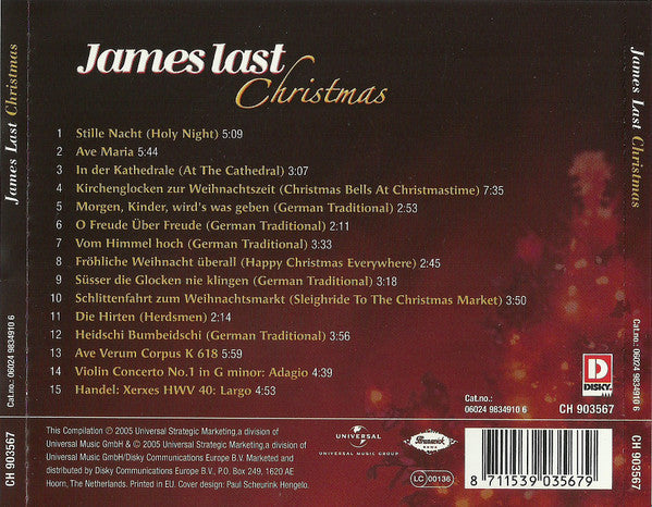 R-4576315-1467177713-1380.jpg James Last - Christmas (CD) - Afbeelding 2