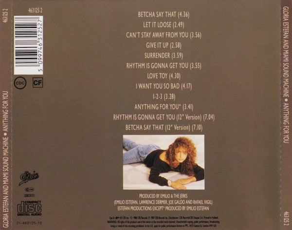 R-525340-1382028672-5559.jpg Miami Sound Machine - Anything For You (CD) - Afbeelding 2