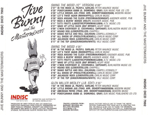 R-617700-1702841535-3276.jpg Jive Bunny And The Mastermixers - Swing The Mood (CD) - Afbeelding 2