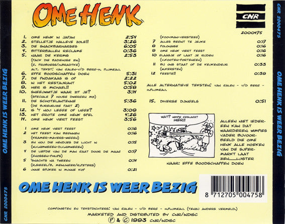 R-742730-1243341775.jpg Ome Henk - Ome Henk Is Weer Bezig (CD) - Afbeelding 2