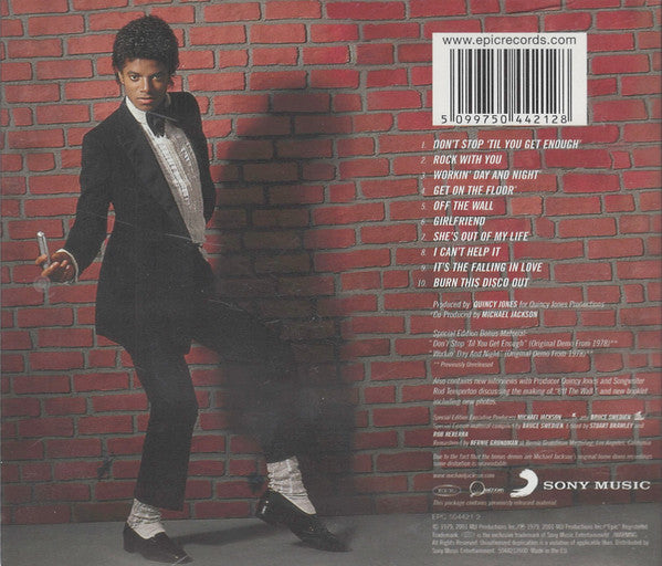 R-8085083-1642407098-8314.jpg Michael Jackson - Off The Wall (CD) - Afbeelding 2