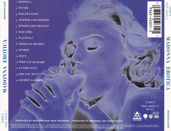 R-8512727-1463126802-7180.jpg Madonna - Erotica (CD) - Afbeelding 2