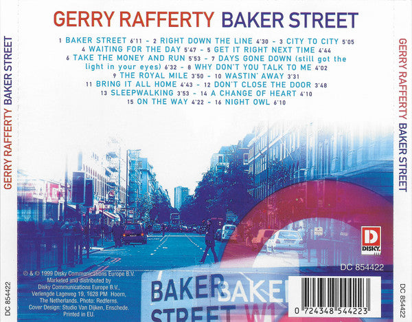 R-970438-1562429140-2191.jpg Gerry Rafferty - Baker Street (CD) - Afbeelding 2